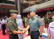 Kasum TNI Terima Laporan Korps Kenaikan Pangkat 32 Perwira Tinggi TNI