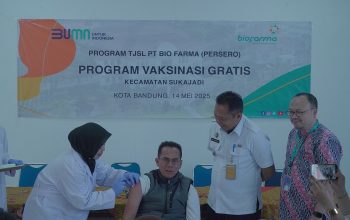 Peduli Kesehatan, Bio Farma Gelar Vaksin Influenza Gratis