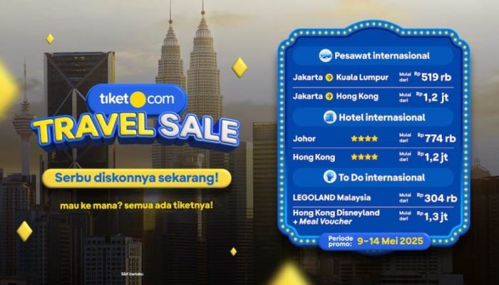 Ayo Liburan Bareng Travel Sale tiket.com Banyak Promo Menarik
